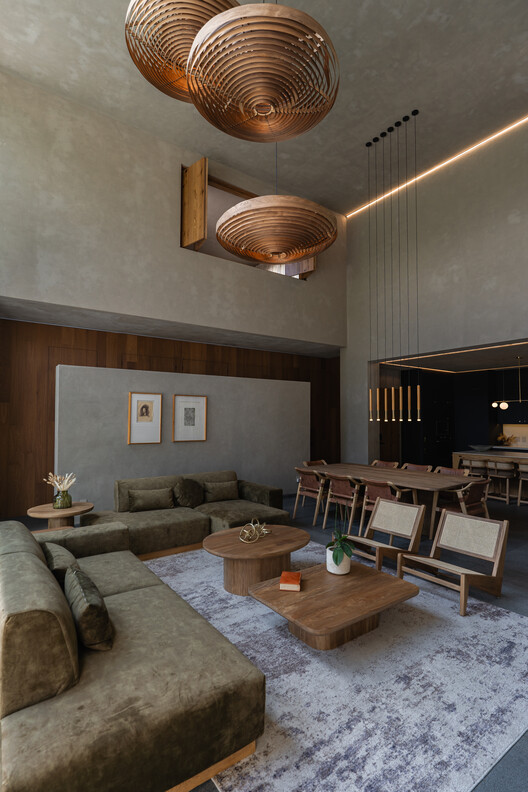 Casa LG / Dosorozco + LASSALA estudio - Fotografía interior, Sala de estar, Madera, Iluminación, Sillones, Mesas, Sillas