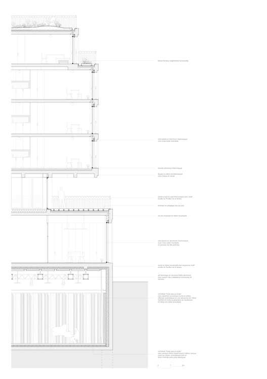 La Sirène Pavilion and Madeleine Pelletier Youth Residence / Avenier Cornejo Architectes - Image 41 of 45