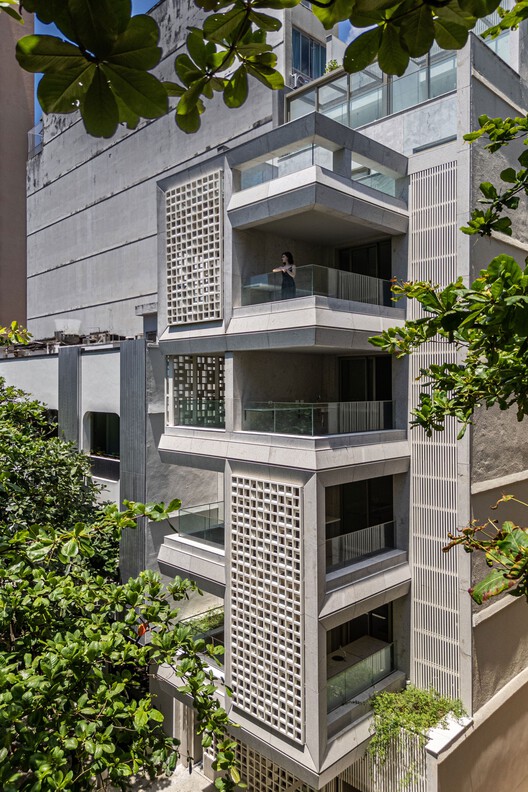 Edifício Atobá  /  Cité Arquitetura - Fotografia de Exterior, Balcão