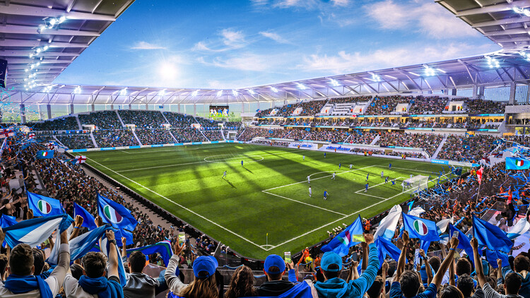 Populous Designs 18,500-Seat Stadium in Venice, Italy - Image 4 of 4