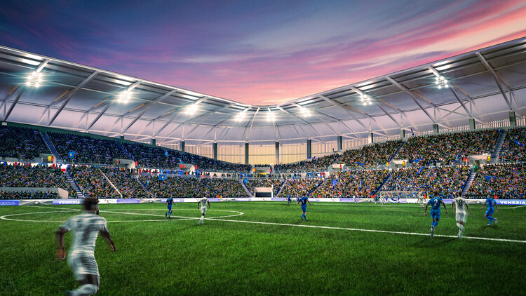 Populous Designs 18,500-Seat Stadium in Venice, Italy - Image 2 of 4