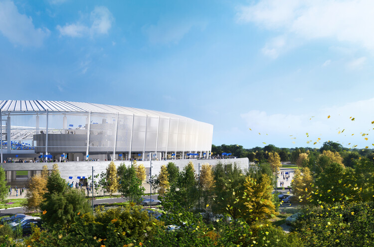 Populous Designs 18,500-Seat Stadium in Venice, Italy - Image 3 of 4