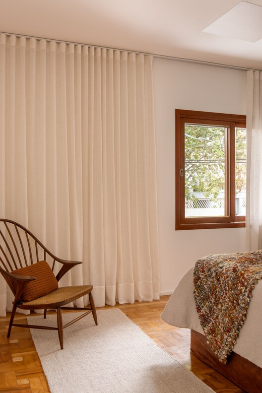 Casa FL / W.Arquitetura - Fotografia de Interiores, Dormitório, Madeira, Iluminação