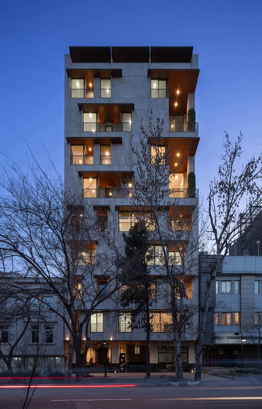 Miyan Residential Building / Pi architects - Exterior Photography, Balcony