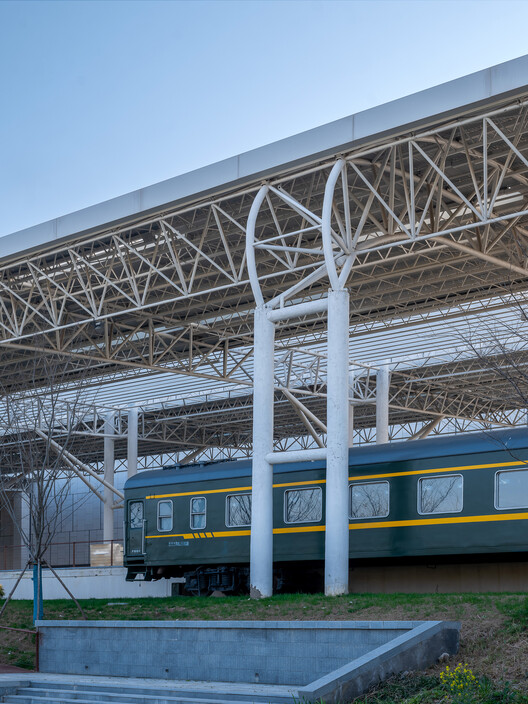China Yellow Sea Wetlands Museum Railway Park  / DuShe Architectural Design - Exterior Photography, Steel