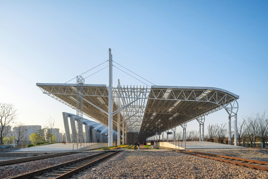 China Yellow Sea Wetlands Museum Railway Park  / DuShe Architectural Design - Image 2 of 39