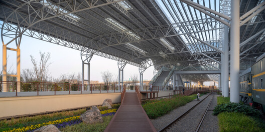 China Yellow Sea Wetlands Museum Railway Park  / DuShe Architectural Design - Exterior Photography, Beam