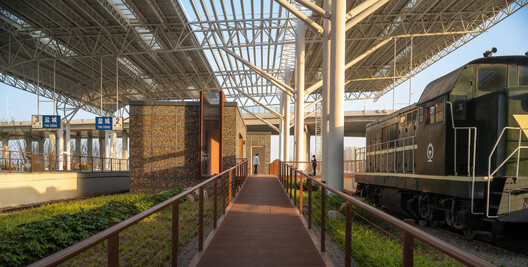 China Yellow Sea Wetlands Museum Railway Park  / DuShe Architectural Design - Interior Photography, Steel