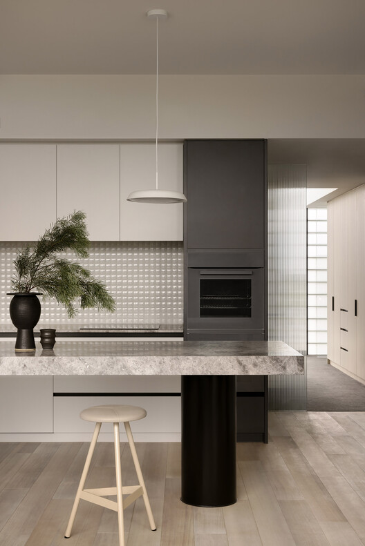 Edifício Residencial Newburgh Light House / Splinter Society - Fotografia de Interiores, Cozinha, Bancada