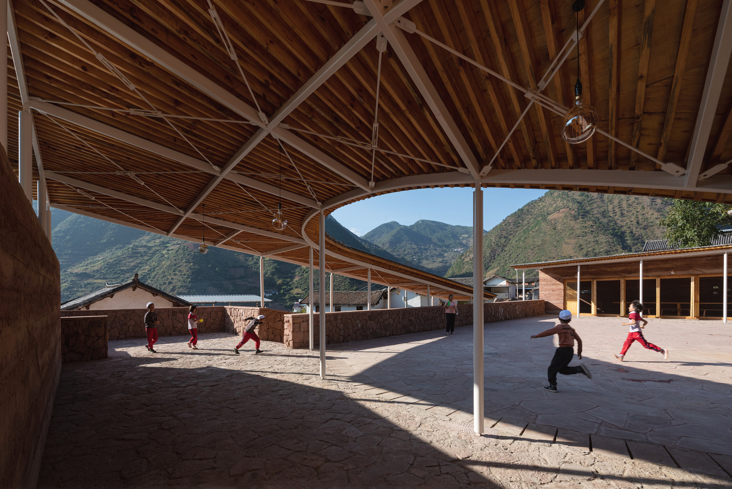 Outdoor Community Spaces Rural Gallery of Inhabited Landscapes: 20 Cultural and Community Centers in ...