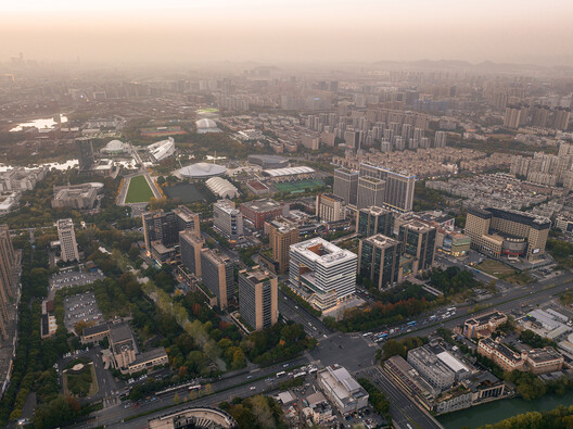 杭州开物创新大厦 / AaaM建筑设计工作室 - 建筑图, 鸟瞰图, 城市