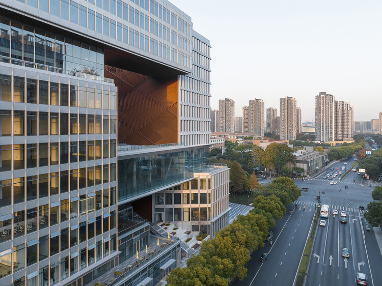 杭州开物创新大厦 / AaaM建筑设计工作室 - 建筑图, 玻璃