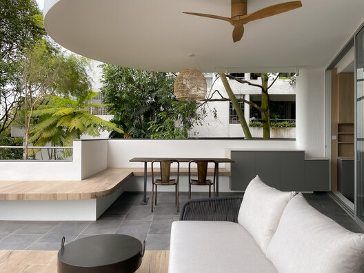 dP Apartment House / Tristan & Ju - Interior Photography, Wood, Table, Chair