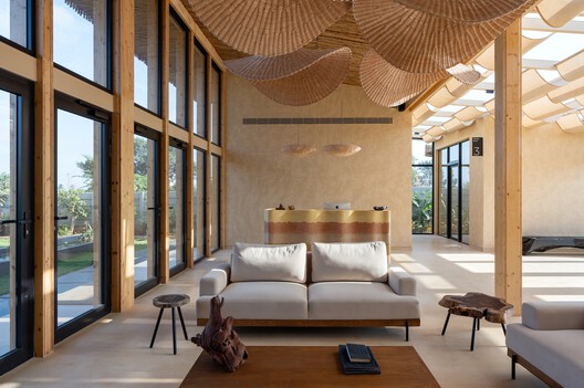 Office Elements of Nature / Source Architecture - Interior Photography, Living Room, Wood, Chair