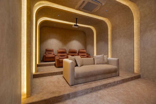 Office Elements of Nature / Source Architecture - Interior Photography, Living Room, Wood, Lighting