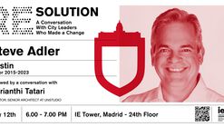 RE_SOLUTION: Steve Adler at IE School of Architecture&Design