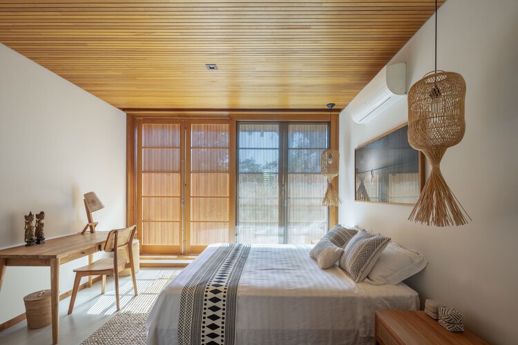 Residência FCAP2 / Pitta Arquitetura - Fotografia de Interiores, Dormitório, Madeira, Cama, Iluminação