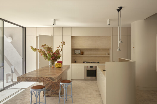 Malvern House / Studio Ceravolo - Interior Photography, Kitchen, Wood, Countertop, Lighting, Chair