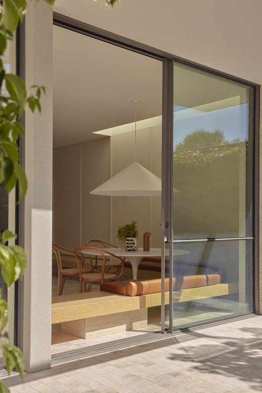 Malvern House / Studio Ceravolo - Interior Photography, Door, Glass, Chair, Patio