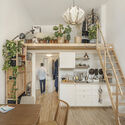 Quartiershaus am Stadtbalkon / feld72 - Interior Photography, Buildings, Kitchen, Stairs, Chair