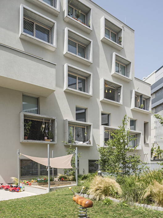 Quartiershaus am Stadtbalkon / feld72 - Exterior Photography, Balcony