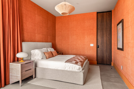 Casa Azzurra / Studio AdM - Interior Photography, Bedroom, Wood, Bed, Lighting