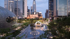 Reforma de Piscina Pública no Centro Comercial e Cultural de Nanshan Shenzhen / eLandscript Studio - Fotografia de Exterior, Urbano