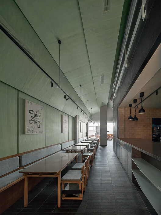 往遠Bistro / 衡建筑 - 室内图, 木头, 椅子