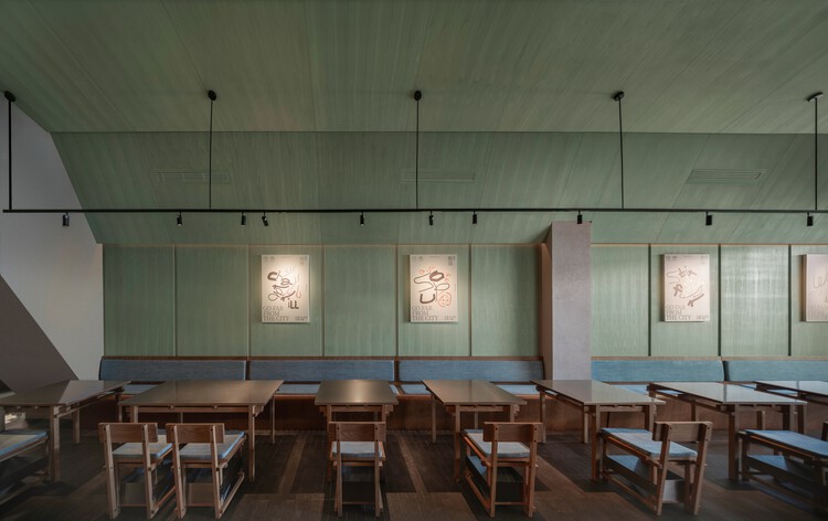 往遠Bistro / 衡建筑 - 室内图, 餐厅, 木头, 桌子, 玻璃, 椅子