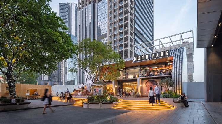 MXTR PARK 深圳万象天地水广场商业空间设计 / WBS里外工作室 - 建筑图, 城市
