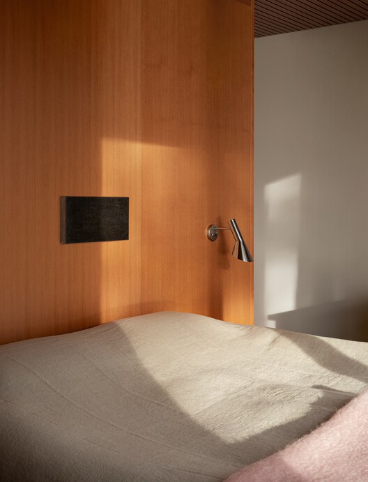 Horsö House / BROSS + NICK FLYGT - Interior Photography, Bedroom, Wood, Bed