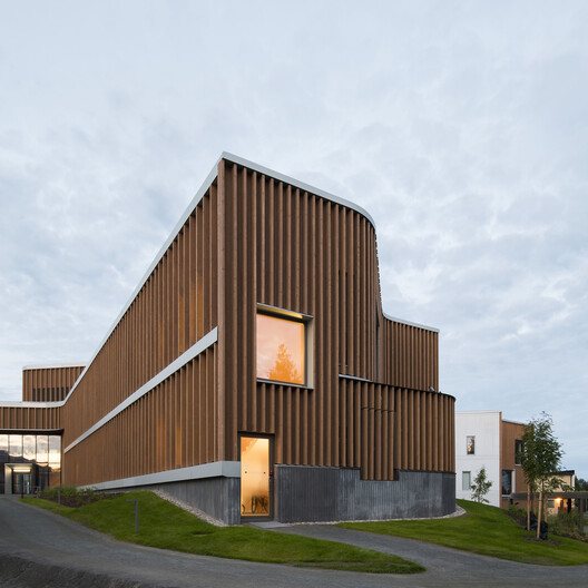 Lapland Central Hospital Extension / Verstas Architects - Exterior Photography, Wood