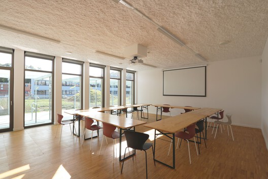 The MAP Administrative House of the Province of Namur / SAMYN and PARTNERS - Interior Photography, Dining room, Wood, Glass, Chair