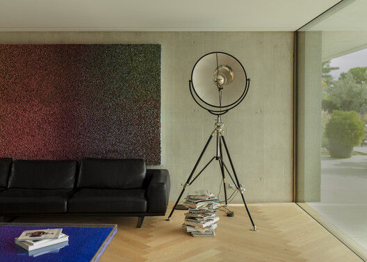 Villa BEC / andrea pelati architecte - Interior Photography, Wood, Lighting, Chair