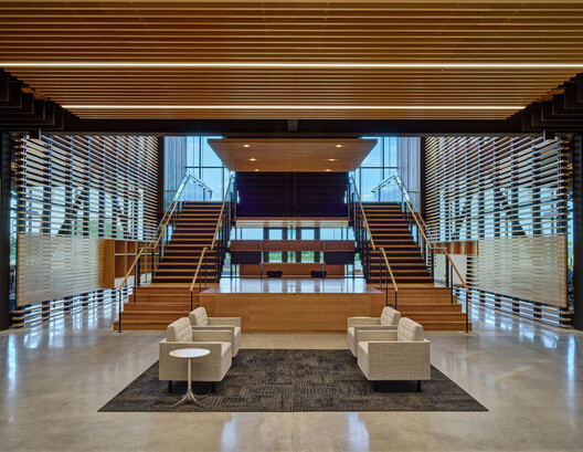 Kreg Tool Corporate Headquarters / Neumann Monson Architects - Interior Photography, Wood, Stairs