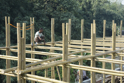 Bahuarwa Primary School / Arch Aid - Exterior Photography, Wood, Beam