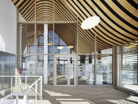 Event Hall L’Agora and Ernest Hemingway Media Library / Ateliers A+ - Interior Photography, Glass
