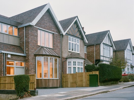 Woodbury House / Of Architecture - Exterior Photography, Windows, Facade, Door, Brick