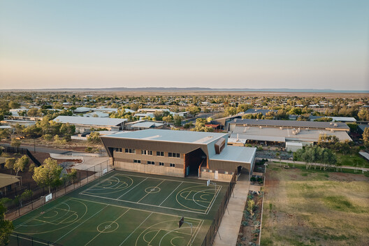Espaços de Aprendizagem Técnica da Escola de Karratha / iredale pedersen hook architects - Fotografia de Exterior, Vista Aérea