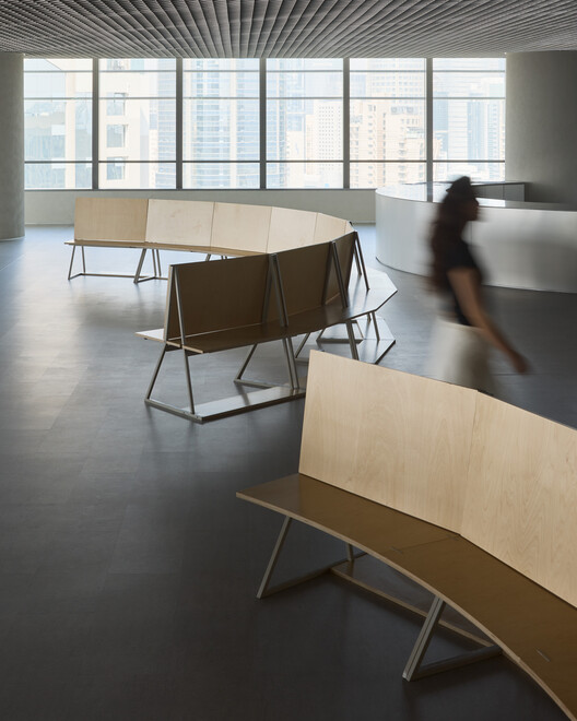 陆家嘴某资产管理公司室内设计 / HCCH合尘建筑 - 室内图, 椅子