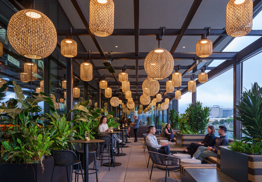 Healthpeak Properties Vantage Campus / Flad Architects - Interior Photography, Dining room
