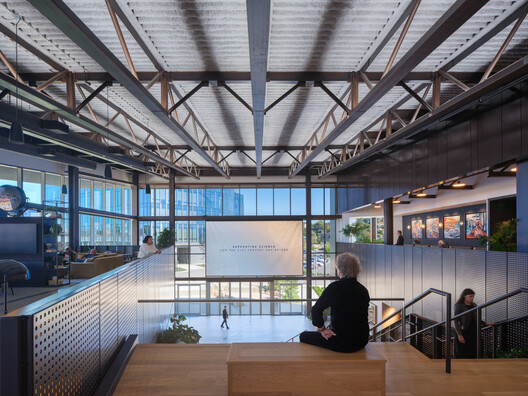 Healthpeak Properties Vantage Campus / Flad Architects - Interior Photography, Stairs, Glass