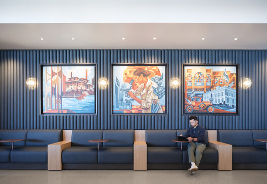 Healthpeak Properties Vantage Campus / Flad Architects - Interior Photography, Living Room
