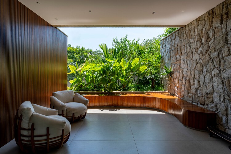 Casa Piracicaba / Urbem Arquitetura - Fotografía interior, Madera, Jardín