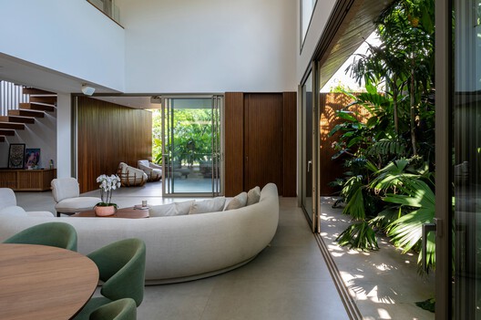 Casa Piracicaba / Urbem Arquitetura - Fotografía interior, Sala de estar, Patio interior