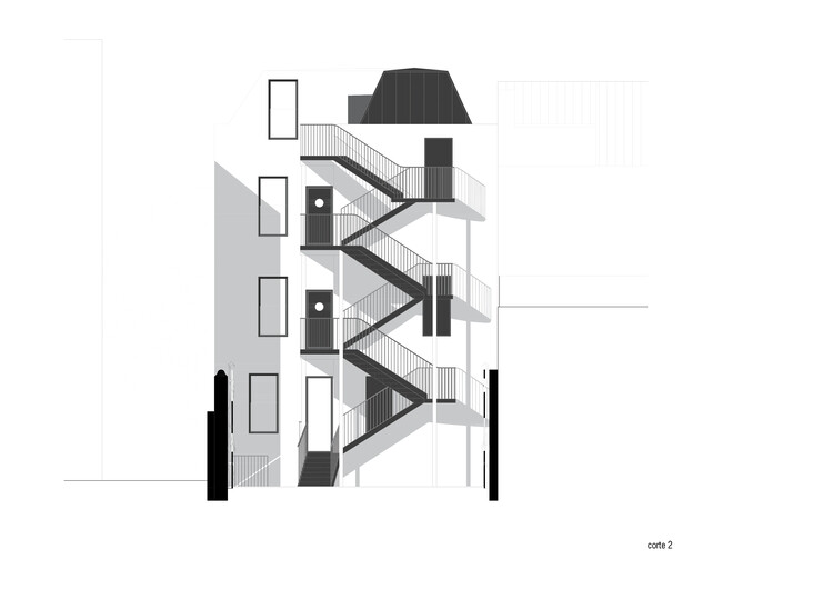 Hotel Rua Palmira / Orgânica Arquitectura - Imagem 24 de 25