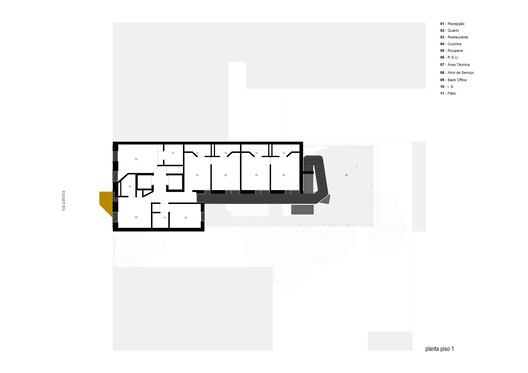 Hotel Rua Palmira / Orgânica Arquitectura - Imagem 19 de 25
