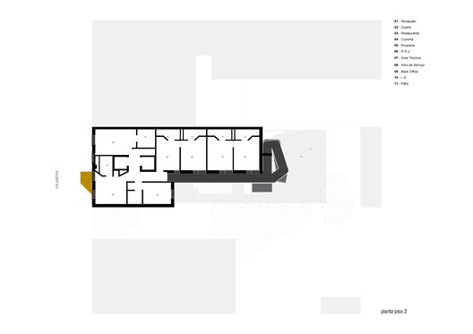 Hotel Rua Palmira / Orgânica Arquitectura - Imagem 20 de 25