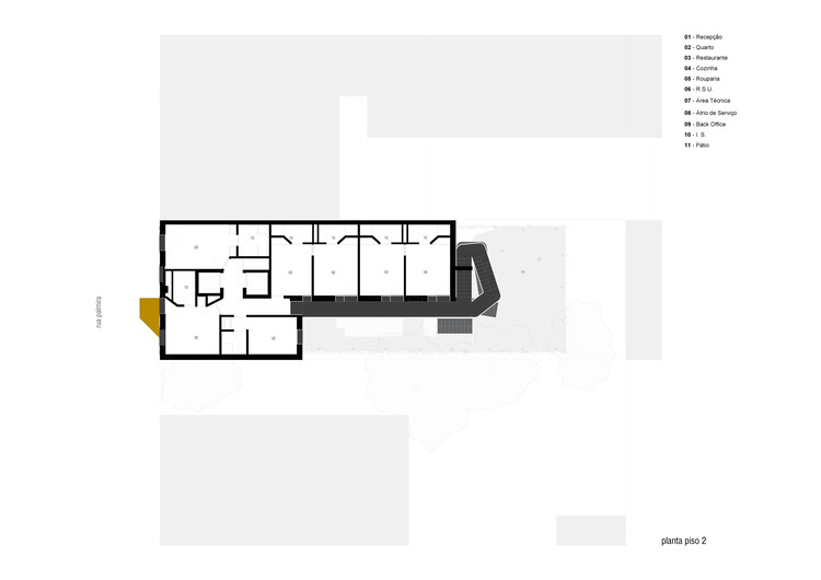 Hotel Rua Palmira / Orgânica Arquitectura - Imagem 20 de 25