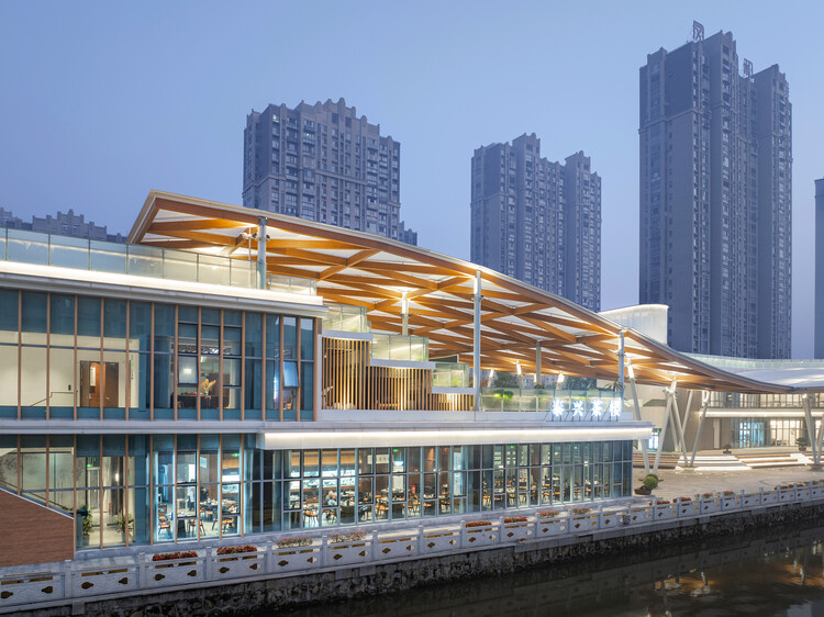 运河畔的大船篷 / 东大院ATA工作室 - 建筑图, 城市